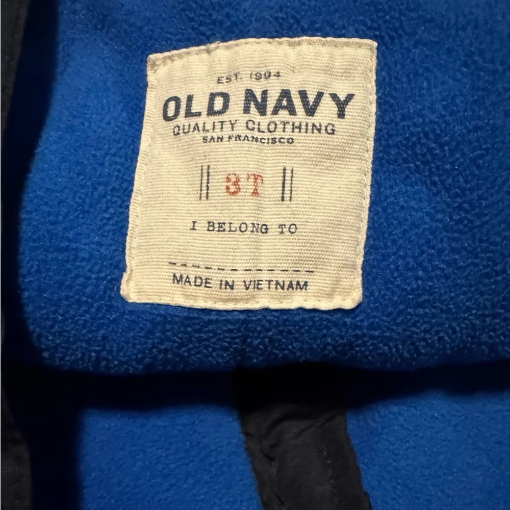 Old Navy Snow Bibs/Overalls, Navy Blue